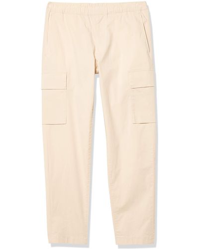 Theory Cotton Cargo Pant - Natural