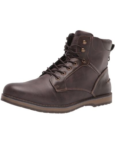 Izod Lace-up Boots Oxford - Brown