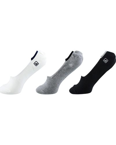 Sperry Top-Sider Top-sider Skimmers Solid 3 Pair Pack Liner Socks - Multicolor