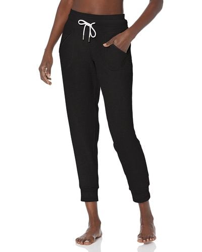 Tommy Hilfiger S Core Jogger Sleepwear Pants Pajama Bottom - Black