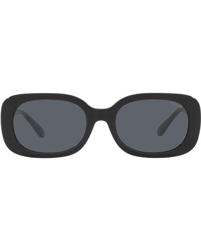 COACH Hc8358f Low Bridge Fit Sunglasses - Black