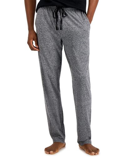 Hanes Mens Jersey Pant Pajama Bottoms - Gray