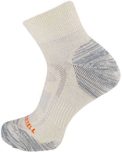 Merrell Zoned Hiking Quarter Sock - Gray