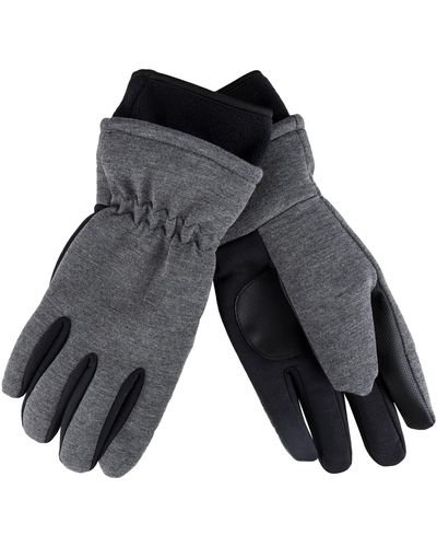 Levi's Neoprene Glove With Fleece Cuff - Gray