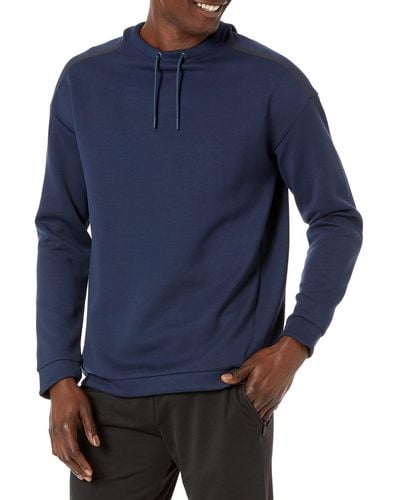 Peak Velocity Stretch Spacer Fleece Pull-over Athletic-fit - Blue