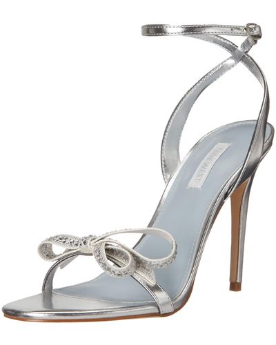 Nine West Marry Heeled Sandal - Metallic