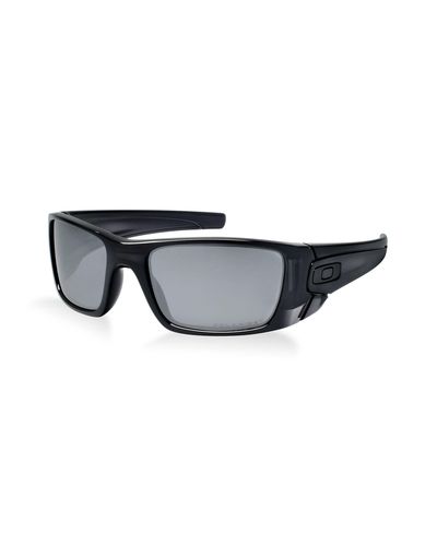 Oakley Oo9096 Fuel Cell Rectangular Sunglasses - Black