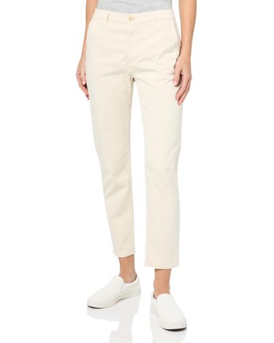 AG Jeans Caden High Rise Tailored Trouser Pant - Natural