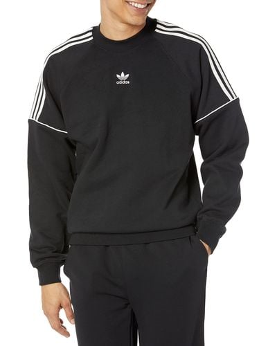 adidas Originals Mens Rekive Crew Sweatshirt - Black