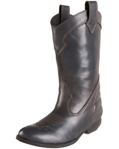 DIESEL Lariat Boot,black,9.5 M Us