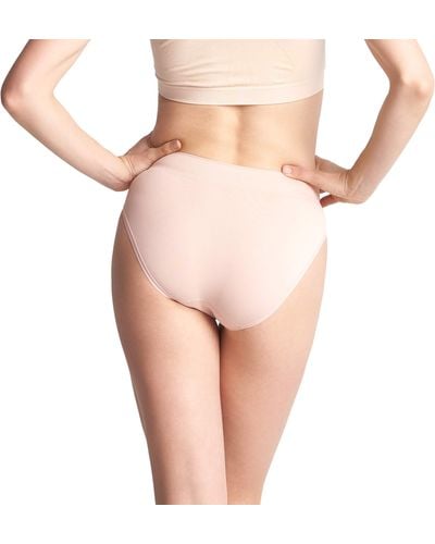 Yummie Womens Brief Bikini Style Underwear - Pink