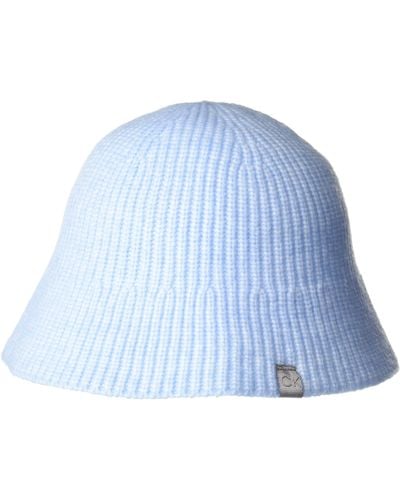 Calvin Klein A2kh7030-pwb-one Size Cold Weather Hat - Blue