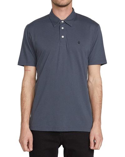Volcom Banger Polo Shirt - Blue
