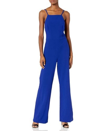 French Connection Whisper Jumpsuits - Blue