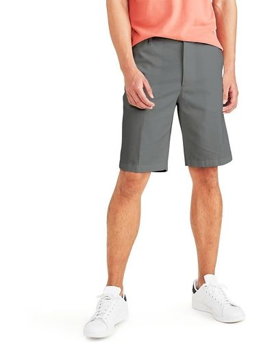 Dockers Perfect Classic Fit Shorts - Gray