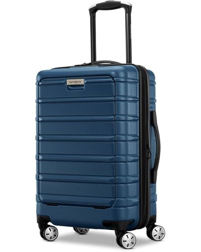 Samsonite Omni 2 Hardside Expandable Luggage With Spinner Wheels - Blue