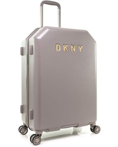 DKNY 25" Upright With 8 Spinner Wheels - Gray