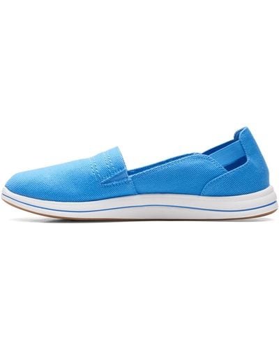 Clarks Breeze Step Loafer - Blauw
