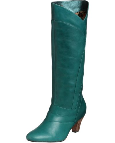 Seychelles Dirty Laundry Tall Boot,teal,6.5 M Us - Green