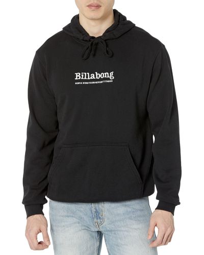 Billabong Short Sands Pullover Hoodie Washed Black Lg