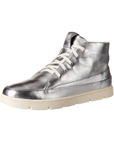 Franco Sarto S Pryce Silver Sneakers 9 M - Metallic