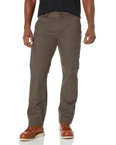 Carhartt Rugged Flex Relaxed Fit Ripstop Cargo Work Pant - Brown