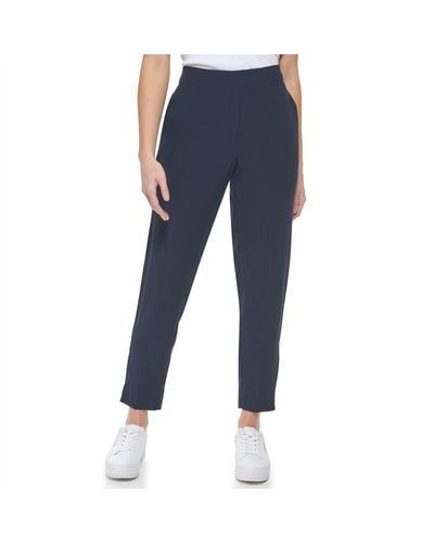 Calvin Klein Plus Size Sportwears Everyday Fashion Straight Leg Pant - Blue