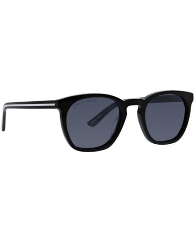 Life Is Good. Watts Bar Polarized Square Sunglasses - Black