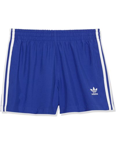 adidas Standard 3-stripes Swim Shorts - Blue