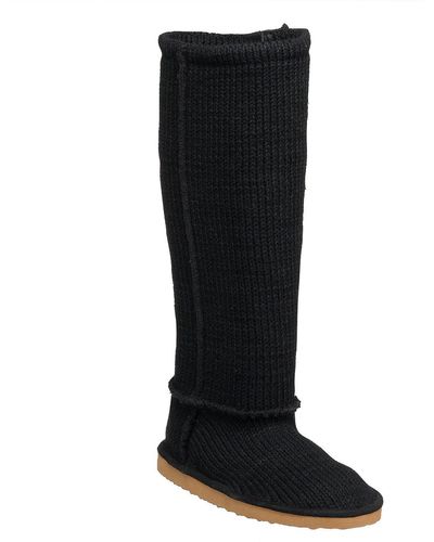 N.y.l.a. Mittens Knit Boot,black,7 M
