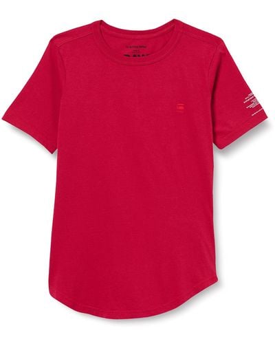 G-Star RAW Mysid R T Optic Slim Wmn S S C T-shirt - Red