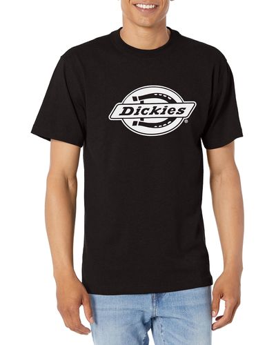 Dickies Logo Heavyweight Ss Tee T-Shirt - Schwarz