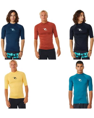 Rip Curl Red - Uv Sun Protection And Spf - Blue