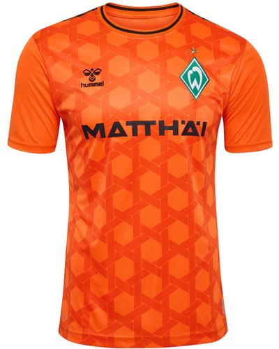 Hummel Trikots - National SV Werder Bremen TW-Trikot 2023/2024 orange