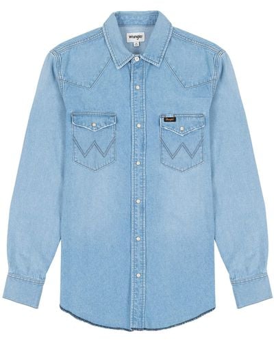 Wrangler Heritage Shirt - Blue