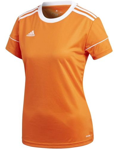 adidas Squadra 17 Shirt Met Korte Mouwen - Oranje