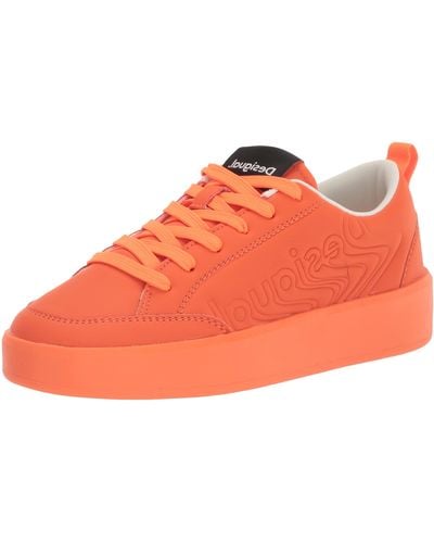 Desigual Shoes_fancy Colour 7002 Orange Trainer