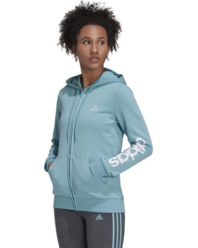 Adidas Zip Hoodie für Frauen - Bis 46% Rabatt | Lyst DE