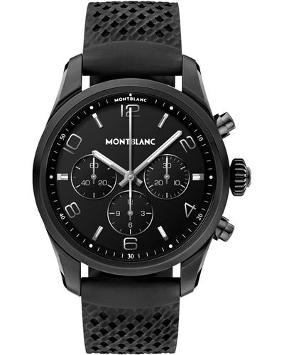 Montblanc Fashion Smartwatch Voor 127650 - Zwart