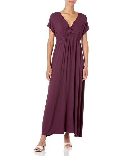 Amazon Essentials Robe Tunique Longue Plus - Violet