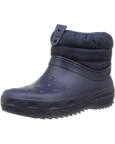 Crocs™ Classic Neo Puff Shorty Boot W Fashion - Blue