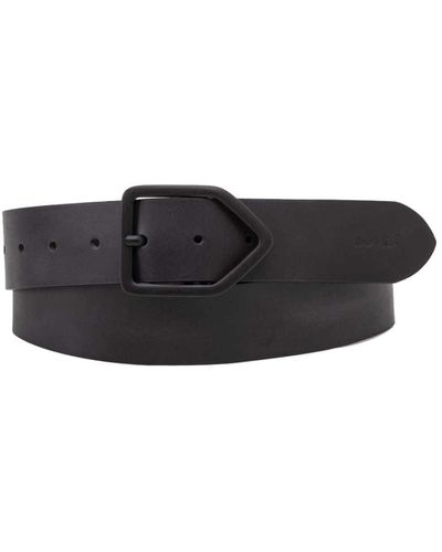 Levi's Geometric Buckle Belt - Black