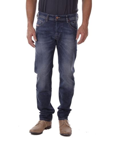 DIESEL Belther RC79I Jeans Hose Regular Slim Straight - Blau