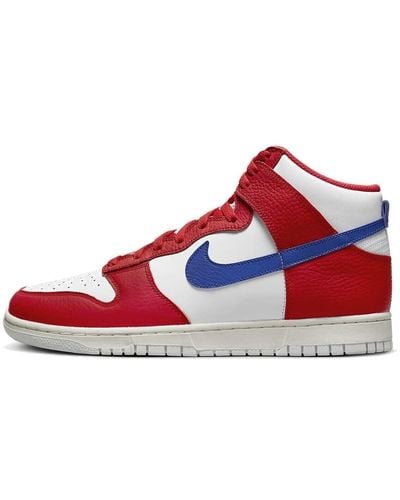 Nike Dunk High Retro Trainers Trainers Shoes Dx2661 - Red