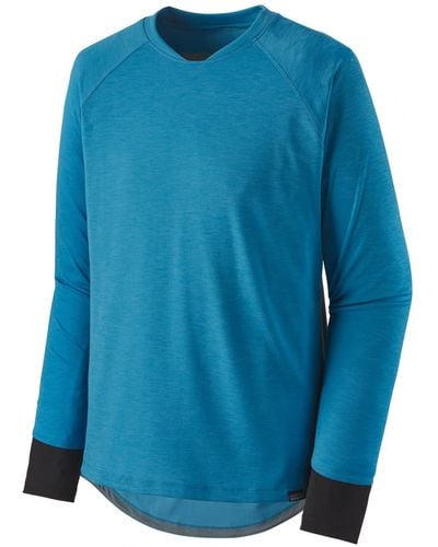 Patagonia M's L/S Dirt Craft Jersey Kurzarm Shirt - Blau