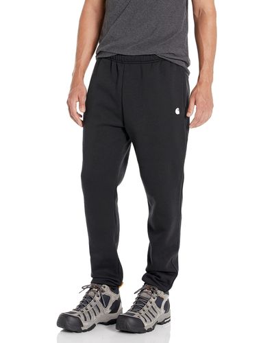 Carhartt Relaxed Fit Midweight Tapered Sweatpant - Black