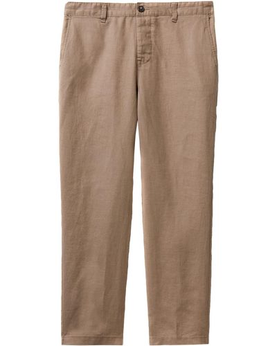 Benetton Trousers 4agh55ju8 Trousers - Natural