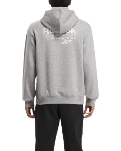 Reebok Identity Brand Proud Hoodie Sweatshirt - Grey