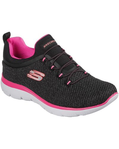 Skechers Beyond Joy Trainers 323 477 - Black-pink Size 7