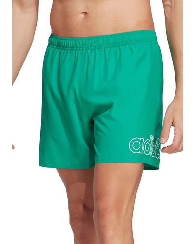 adidas Lin Log CLX SL Swimsuit - Verde